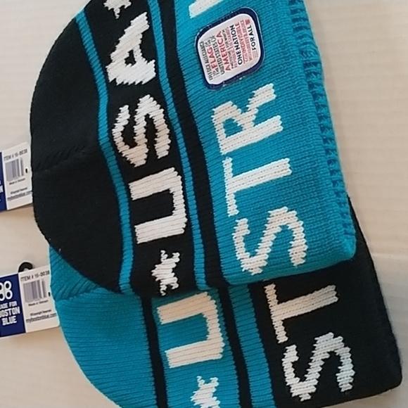 Boston Blue USA STRONG Set of 2 Hats One Size Beanie Cap - Picture 5 of 10